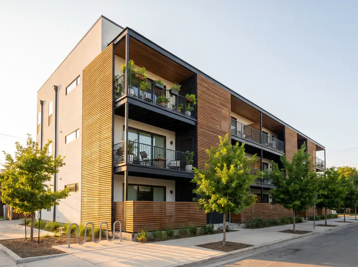 Two bedroom condo with a balcony in East Austin, Austin