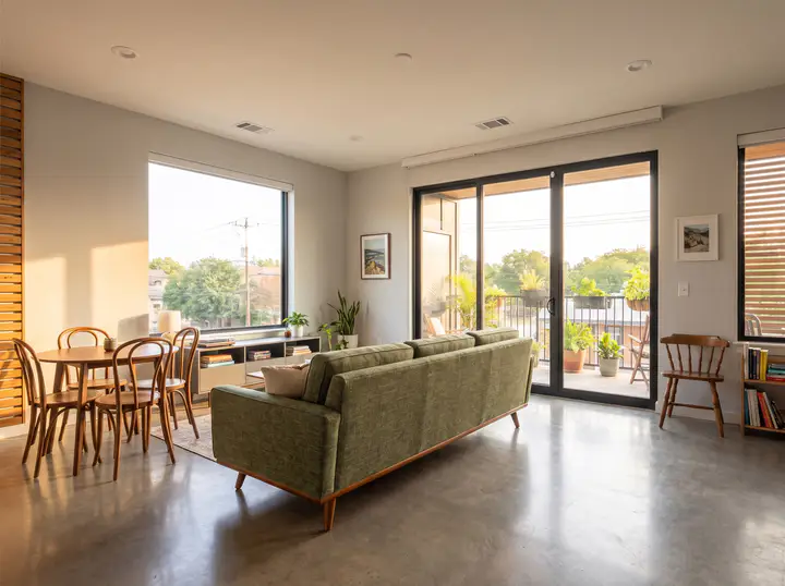 Photo 2 of 4, Two bedroom condo with a balcony in East Austin
