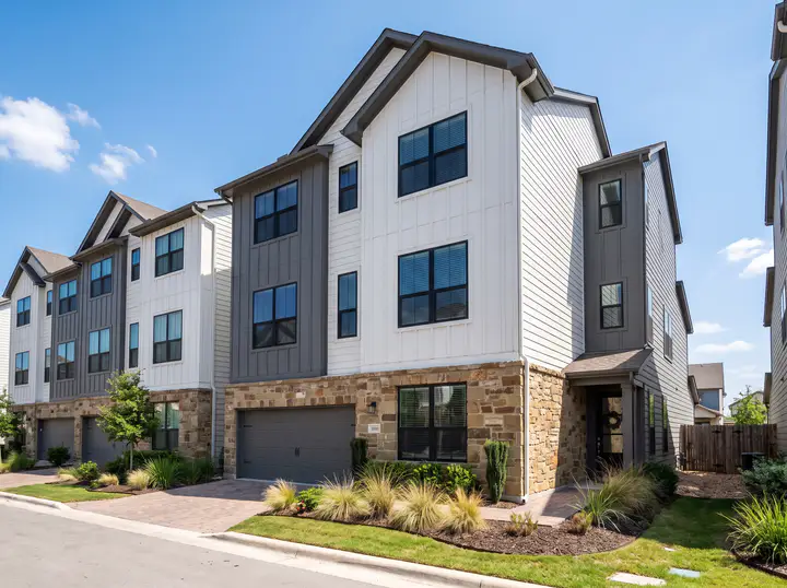 End unit townhome near the Brushy Creek trail, Round Rock